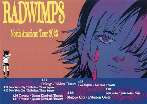 Radwimps north american tour setlist. Things To Know About Radwimps north american tour setlist. 